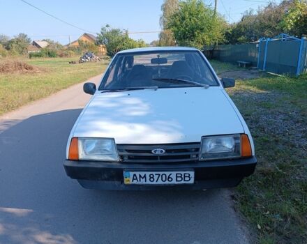 Белый ВАЗ 2109, объемом двигателя 1.5 л и пробегом 150 тыс. км за 763 $, фото 1 на Automoto.ua