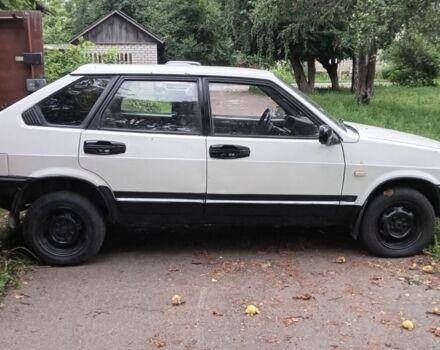 Белый ВАЗ 2109, объемом двигателя 1.3 л и пробегом 13 тыс. км за 1500 $, фото 1 на Automoto.ua