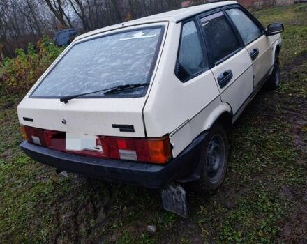 Белый ВАЗ 2109, объемом двигателя 1.3 л и пробегом 40 тыс. км за 500 $, фото 1 на Automoto.ua