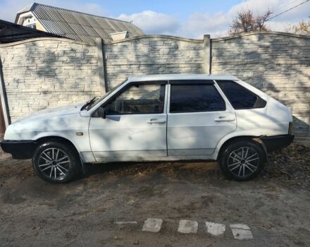 Белый ВАЗ 2109, объемом двигателя 1 л и пробегом 213 тыс. км за 1000 $, фото 1 на Automoto.ua