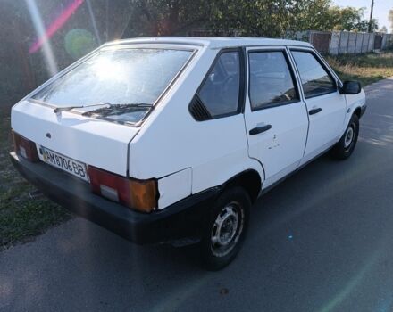 Белый ВАЗ 2109, объемом двигателя 1.5 л и пробегом 150 тыс. км за 763 $, фото 5 на Automoto.ua