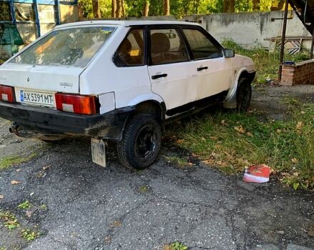 Белый ВАЗ 2109, объемом двигателя 1.3 л и пробегом 100 тыс. км за 450 $, фото 2 на Automoto.ua