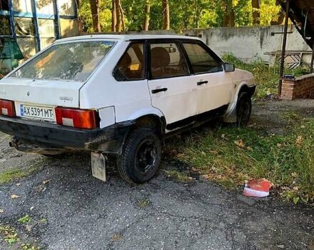 Белый ВАЗ 2109, объемом двигателя 1.3 л и пробегом 100 тыс. км за 450 $, фото 1 на Automoto.ua
