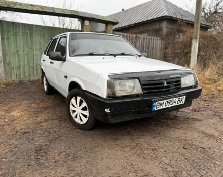 Белый ВАЗ 2109, объемом двигателя 1.3 л и пробегом 183 тыс. км за 1050 $, фото 1 на Automoto.ua