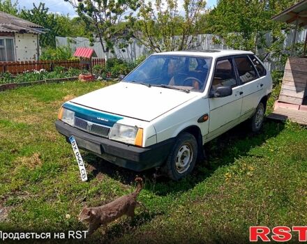 Белый ВАЗ 2109, объемом двигателя 1.3 л и пробегом 211 тыс. км за 800 $, фото 1 на Automoto.ua
