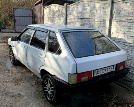 Белый ВАЗ 2109, объемом двигателя 1 л и пробегом 213 тыс. км за 1000 $, фото 2 на Automoto.ua