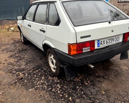 Белый ВАЗ 2109, объемом двигателя 1.3 л и пробегом 103 тыс. км за 2300 $, фото 3 на Automoto.ua