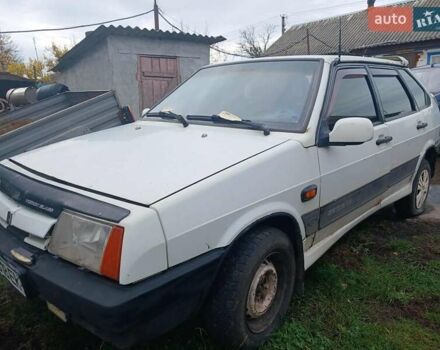 Білий ВАЗ 2109, об'ємом двигуна 1.29 л та пробігом 100 тис. км за 800 $, фото 1 на Automoto.ua