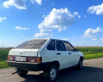 Белый ВАЗ 2109, объемом двигателя 1.3 л и пробегом 206 тыс. км за 1300 $, фото 1 на Automoto.ua