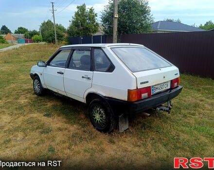 Белый ВАЗ 2109, объемом двигателя 1.3 л и пробегом 74 тыс. км за 500 $, фото 1 на Automoto.ua