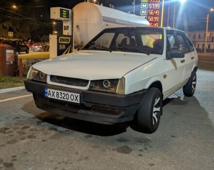 Белый ВАЗ 2109, объемом двигателя 1.3 л и пробегом 70 тыс. км за 1000 $, фото 2 на Automoto.ua
