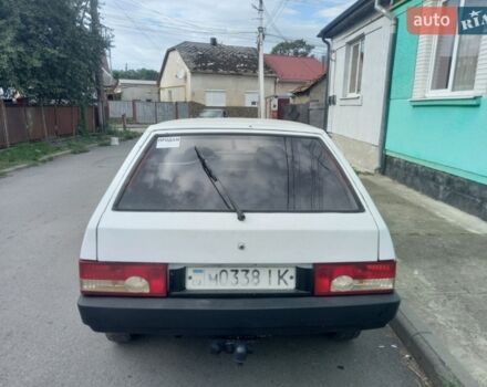 Белый ВАЗ 2109, объемом двигателя 1.5 л и пробегом 200 тыс. км за 300 $, фото 1 на Automoto.ua