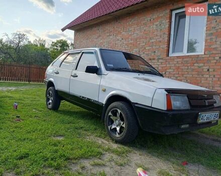Белый ВАЗ 2109, объемом двигателя 1.3 л и пробегом 120 тыс. км за 850 $, фото 1 на Automoto.ua