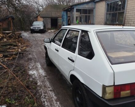 Белый ВАЗ 2109, объемом двигателя 1.5 л и пробегом 210 тыс. км за 1301 $, фото 2 на Automoto.ua