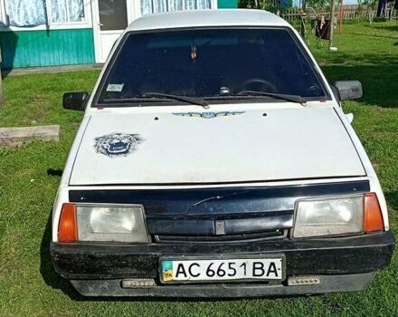 Белый ВАЗ 2109, объемом двигателя 1.3 л и пробегом 120 тыс. км за 850 $, фото 2 на Automoto.ua