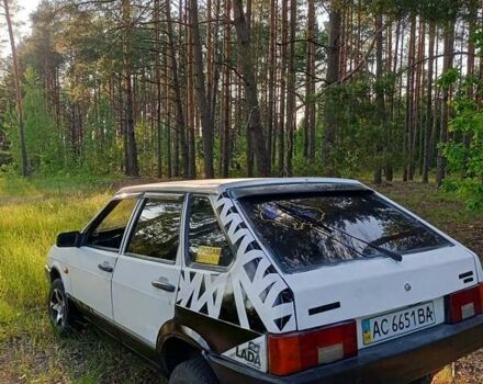 Белый ВАЗ 2109, объемом двигателя 1.3 л и пробегом 120 тыс. км за 850 $, фото 4 на Automoto.ua