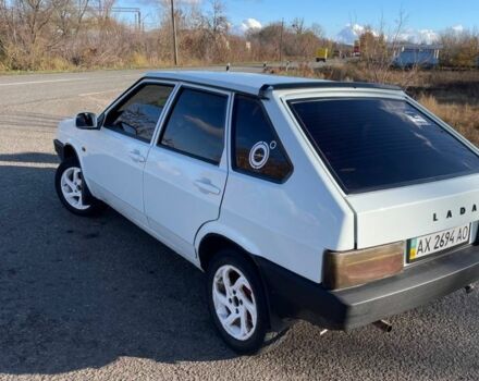 Белый ВАЗ 2109, объемом двигателя 1.3 л и пробегом 90 тыс. км за 1700 $, фото 1 на Automoto.ua