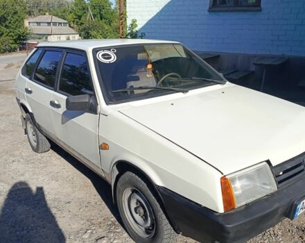 Белый ВАЗ 2109, объемом двигателя 1.3 л и пробегом 100 тыс. км за 1200 $, фото 1 на Automoto.ua