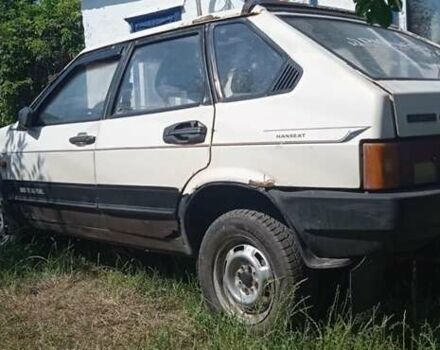 Белый ВАЗ 2109, объемом двигателя 1.5 л и пробегом 41 тыс. км за 1202 $, фото 1 на Automoto.ua