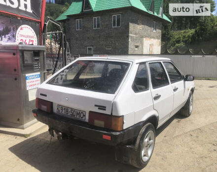 Белый ВАЗ 2109, объемом двигателя 1.5 л и пробегом 87 тыс. км за 570 $, фото 2 на Automoto.ua