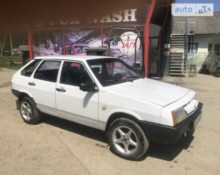 Белый ВАЗ 2109, объемом двигателя 1.5 л и пробегом 87 тыс. км за 570 $, фото 1 на Automoto.ua