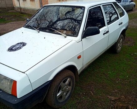 Белый ВАЗ 2109, объемом двигателя 15 л и пробегом 200 тыс. км за 1150 $, фото 1 на Automoto.ua