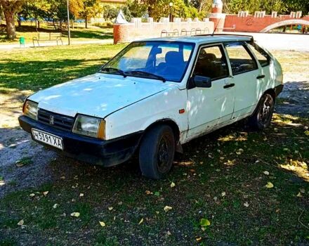Белый ВАЗ 2109, объемом двигателя 1.5 л и пробегом 50 тыс. км за 600 $, фото 5 на Automoto.ua