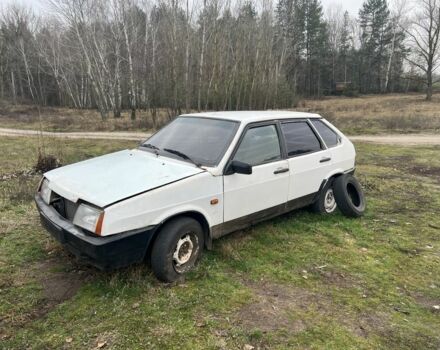 Белый ВАЗ 2109, объемом двигателя 1.3 л и пробегом 200 тыс. км за 238 $, фото 1 на Automoto.ua