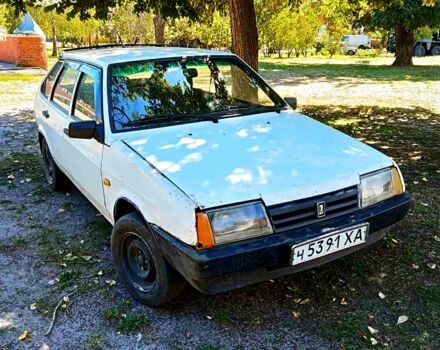 Белый ВАЗ 2109, объемом двигателя 1.5 л и пробегом 50 тыс. км за 600 $, фото 4 на Automoto.ua