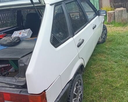Белый ВАЗ 2109, объемом двигателя 5 л и пробегом 5 тыс. км за 750 $, фото 1 на Automoto.ua