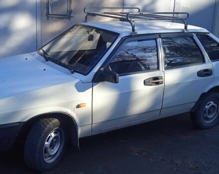 Белый ВАЗ 2109, объемом двигателя 1.3 л и пробегом 144 тыс. км за 950 $, фото 1 на Automoto.ua