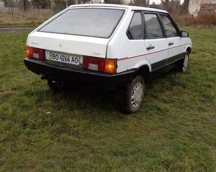 Белый ВАЗ 2109, объемом двигателя 1.29 л и пробегом 171 тыс. км за 650 $, фото 1 на Automoto.ua