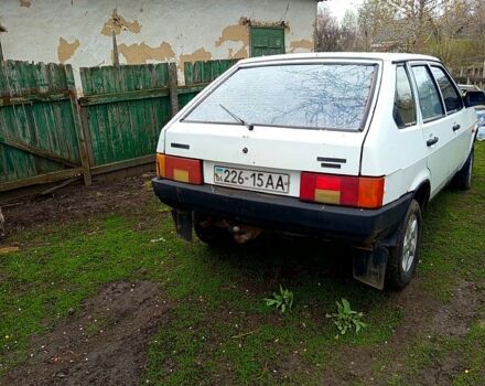 Белый ВАЗ 2109, объемом двигателя 15 л и пробегом 200 тыс. км за 1150 $, фото 4 на Automoto.ua