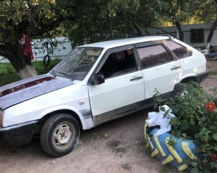 Белый ВАЗ 2109, объемом двигателя 1.5 л и пробегом 170 тыс. км за 450 $, фото 1 на Automoto.ua