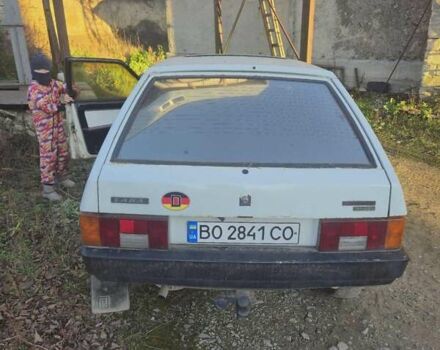 Белый ВАЗ 2109, объемом двигателя 1.1 л и пробегом 110 тыс. км за 450 $, фото 1 на Automoto.ua