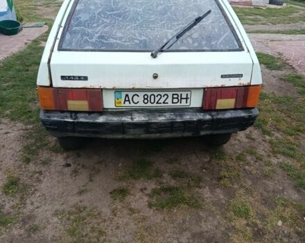 Белый ВАЗ 2109, объемом двигателя 1 л и пробегом 140 тыс. км за 350 $, фото 5 на Automoto.ua