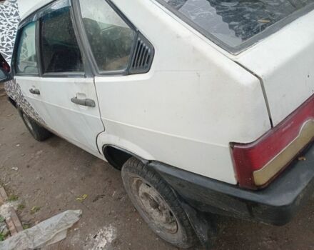 Белый ВАЗ 2109, объемом двигателя 1 л и пробегом 150 тыс. км за 594 $, фото 1 на Automoto.ua