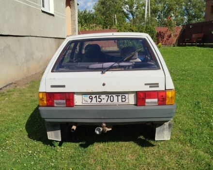 Белый ВАЗ 2109, объемом двигателя 1 л и пробегом 120 тыс. км за 450 $, фото 1 на Automoto.ua