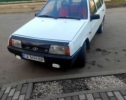 Белый ВАЗ 2109, объемом двигателя 1.3 л и пробегом 150 тыс. км за 1400 $, фото 1 на Automoto.ua