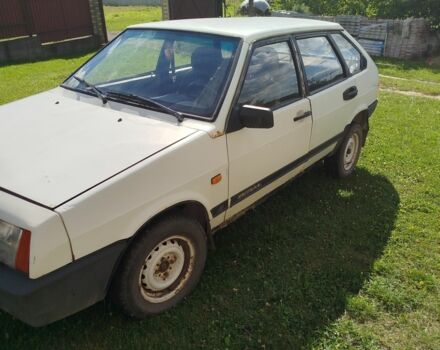 Белый ВАЗ 2109, объемом двигателя 1 л и пробегом 120 тыс. км за 450 $, фото 3 на Automoto.ua