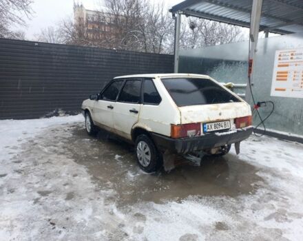 Білий ВАЗ 2109, об'ємом двигуна 1.5 л та пробігом 330 тис. км за 750 $, фото 2 на Automoto.ua