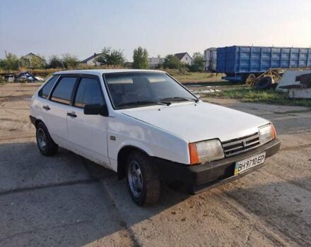 Белый ВАЗ 2109, объемом двигателя 1.3 л и пробегом 99 тыс. км за 1150 $, фото 1 на Automoto.ua