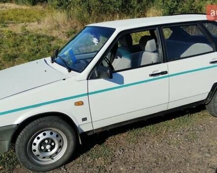Белый ВАЗ 2109, объемом двигателя 1.3 л и пробегом 134 тыс. км за 1300 $, фото 1 на Automoto.ua