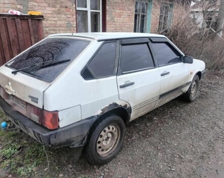 Белый ВАЗ 2109, объемом двигателя 1.5 л и пробегом 50 тыс. км за 953 $, фото 3 на Automoto.ua