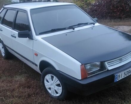 Белый ВАЗ 2109, объемом двигателя 1.3 л и пробегом 200 тыс. км за 1300 $, фото 5 на Automoto.ua