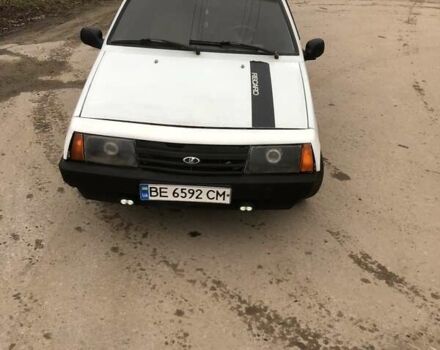 Белый ВАЗ 2109, объемом двигателя 1.3 л и пробегом 352 тыс. км за 1300 $, фото 1 на Automoto.ua