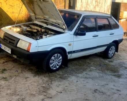 Белый ВАЗ 2109, объемом двигателя 1.3 л и пробегом 57 тыс. км за 1200 $, фото 2 на Automoto.ua