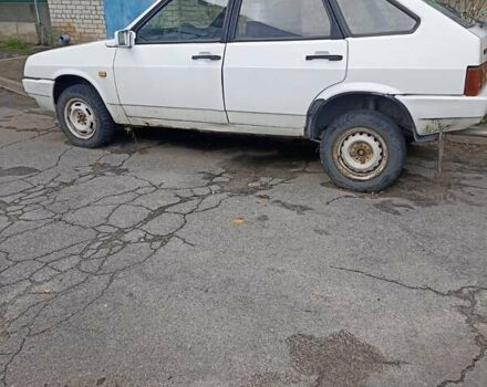 Белый ВАЗ 2109, объемом двигателя 1.3 л и пробегом 140 тыс. км за 828 $, фото 1 на Automoto.ua