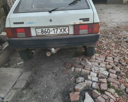 Белый ВАЗ 2109, объемом двигателя 2 л и пробегом 440 тыс. км за 713 $, фото 2 на Automoto.ua