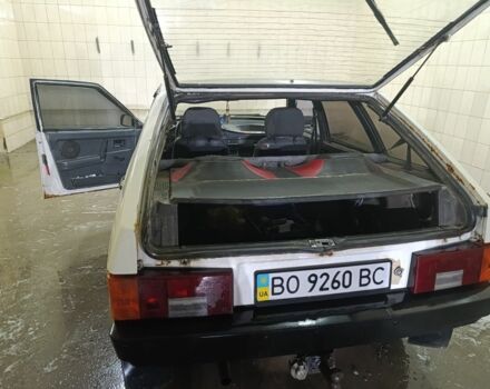 Белый ВАЗ 2109, объемом двигателя 1.3 л и пробегом 335 тыс. км за 1000 $, фото 1 на Automoto.ua